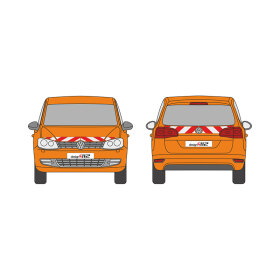 VW Sharan II, 2010/03 - 2015/04 | Warnmarkierungssatz