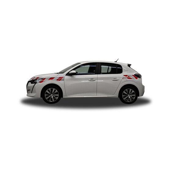 Peugeot (e-) 208, 2019/06 - 2023/10 | Warning marking set