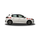 Peugeot (e-) 208, 2019/06 - 2023/10 | Warning marking set