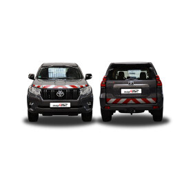 Toyota Land Cruiser, J15, 2018/03 - 2024/08 | Warnmarkierungssatz
