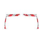 VW Caddy, rear doors, window surround extension, 2020/11 - | Rear warning marking set