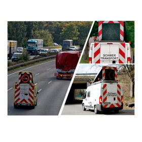 Warnmarkierung BF3 Oralite 5821BF - 380 mm Breite - Anwendungspaket 2 x 5 m