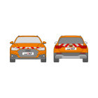 Audi A4 B9, Allroad, 2019/10 - 2024/11 | Warnmarkierungssatz