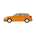 Audi A3, 8Y, Sportback, 2020/05 - 2024/03 | Warnmarkierungssatz