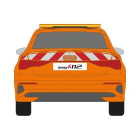 Audi A3, 8Y, Limousine, Hybrid, 2020/06 - 2024/03 | Warnmarkierungssatz