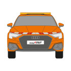 Audi A3, 8Y, Limousine, Hybrid, 2020/06 - 2024/03 | Warnmarkierungssatz