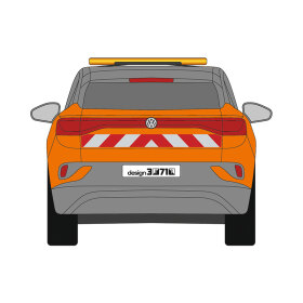VW ID.4, 2020/12 - | Warnmarkierungssatz