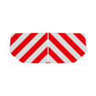 Ford Transit Custom, rear doors, box extension, 2012/04 - 2023/07 | Rear warning marking set