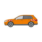 VW Tiguan II, eHybrid, 2020/11 - 2022/09 | Warning marking set