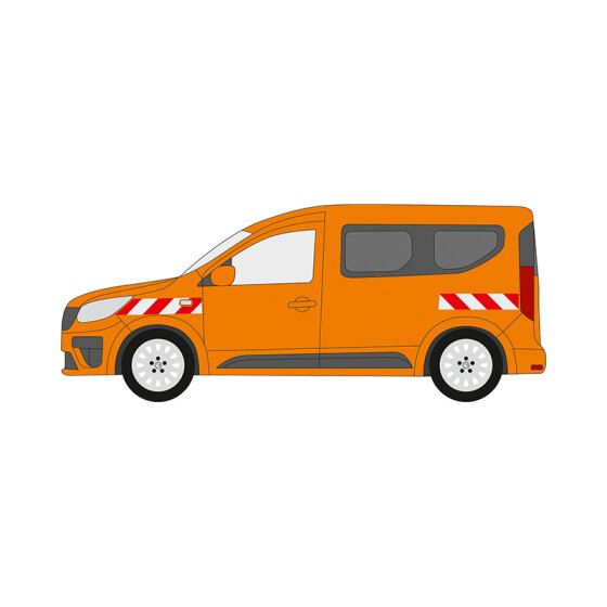 Renault Express, 2021/05 - 2024/07 | Warnmarkierungssatz