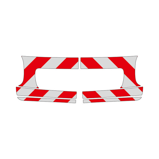 Smart Fortwo, 453, 2014/11 - | Rear warning marking set