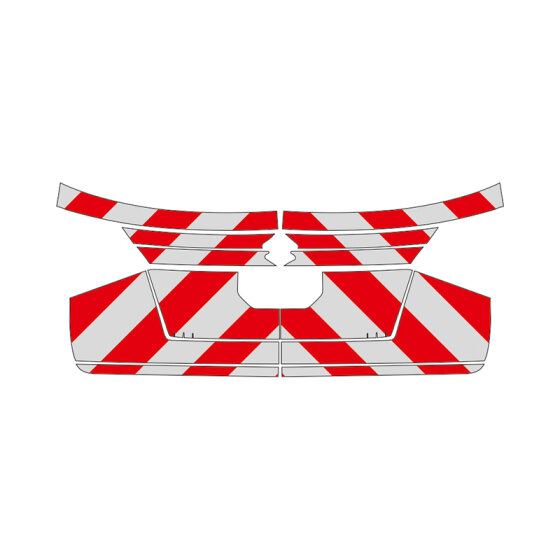 Suzuki Vitara, 2015/02 - | Rear warning marking set