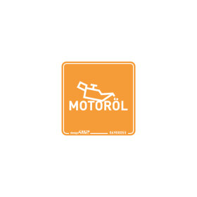 Aufkleber "Motoröl" 45 x 45 mm
