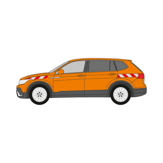 VW Tiguan II, Allspace, 2021/11 - 2024/08 | Warning marking set