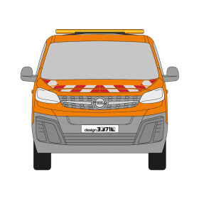 Opel Vivaro-e, 2020/10 - | Warnmarkierungssatz