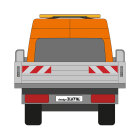 Opel Movano A, Pritschenaufbau, 2003/09 - 2010/05 | Warnmarkierungssatz