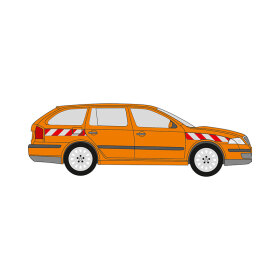 Skoda Octavia Combi II, 2009 - 2013/01 | Warnmarkierungssatz