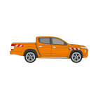Mitsubishi L200, 2019/10 - 2022/10 | Warnmarkierungssatz