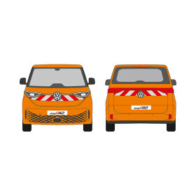 VW ID.Buzz, Heckklappe, 2022/05 - | Warnmarkierungssatz