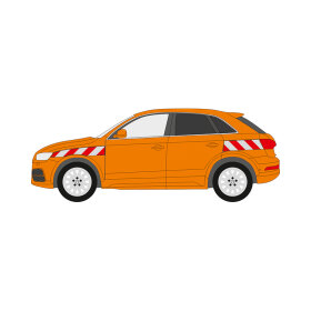 Audi Q3 F3, 2018/12 - 2025/06 | Warnmarkierungssatz