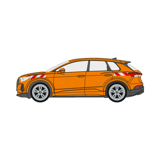 Audi Q4 F4, 2021/03 - | Warnmarkierungssatz