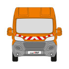 Opel Movano C, Pritschenaufbau, 2021/10 - | Warnmarkierungssatz