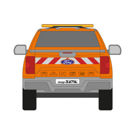 Ford Ranger, 2023/03 - | Warning marking set