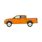 Isuzu D-Max, 2020/11 - 2024/11 | Warning marking kit