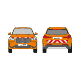 BMW X1/iX1, U11, 2022/10 - | Warnmarkierungssatz
