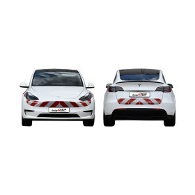 Tesla Model Y, 2021/09 - 2025/02 | Warnmarkierungssatz