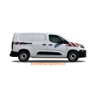 Fiat Doblo, L1, 2022/06 - 2024/02 | Warnmarkierungssatz