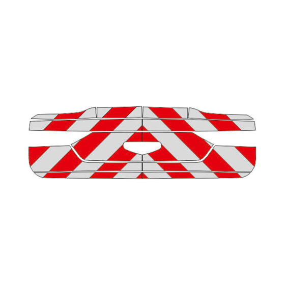 Volvo V90, 2020/03 - | Rear warning marking set