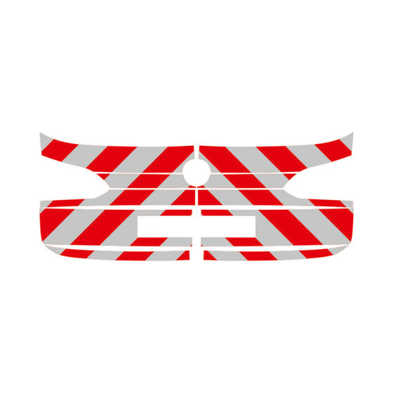 VW Touareg III, 2018/07 - 2023/02 | Rear warning marking set