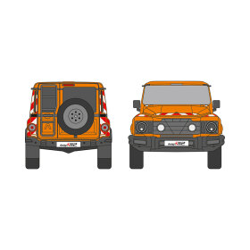 Ineos Grenadier Station Wagon / Utility Wagon, 2022/07 - | Warnmarkierungssatz