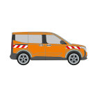 Ford Transit /Tourneo Courier, Heckklappe, 2023/10 - | Warnmarkierungssatz