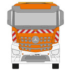 MB Arocs, 2013/01 - | Warnmarkierungssatz