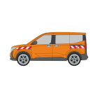 Ford Transit /Tourneo Courier, Hecktüren, 2023/10 - | Warnmarkierungssatz
