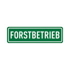 Magnetschild "Forstbetrieb", 450 x 130 mm