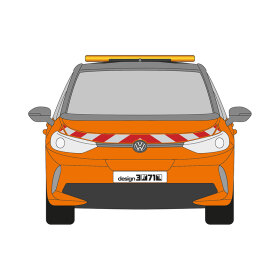 VW ID.3, 2023/12 - | Warning marking set