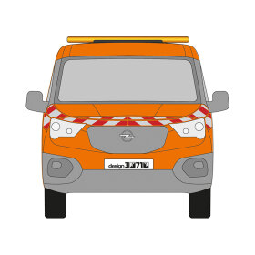 Opel Combo E, wheelbase L1, 2024/07 - | Warning marking set