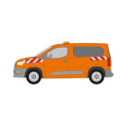 Opel Combo E, wheelbase L1, 2024/07 - | Warning marking set