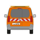Opel Combo E, wheelbase L1, 2024/07 - | Warning marking set