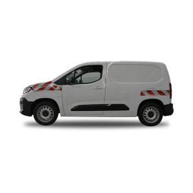 Peugeot Partner III, Radstand L1, Hecktüren, 2024/01 - | Warnmarkierungssatz