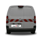 Peugeot Partner III, Radstand L1, Hecktüren, 2024/01 - | Warnmarkierungssatz
