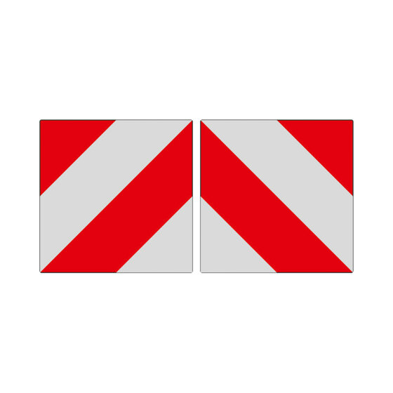 Universal warning marking set 282 x 282 mm - Oralite 5921M