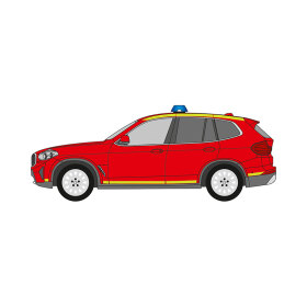 Konturmarkierungssatz BMW X3, G01, (LCI), 2017/11 -...
