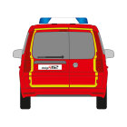 Contour marking set VW Caddy, 2020/11 -  | Rear only |