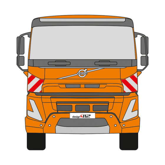 Volvo FM(X), model year 2013 - | Warning marking set