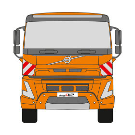 Volvo FM(X), Modelljahr 2013 - | Warnmarkierungssatz