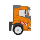 Volvo FM(X), model year 2013 - | Warning marking set